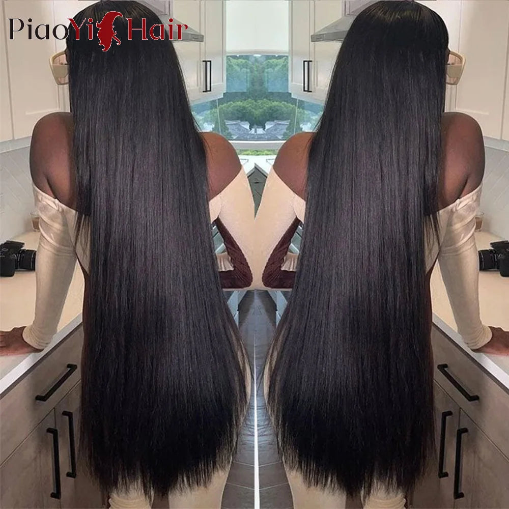 12A Double Drawn Straight human hair Bundle 100% Raw Human Hair 20 22 24Inch Unprocessed Virgin Human Hair Extension Top Quality